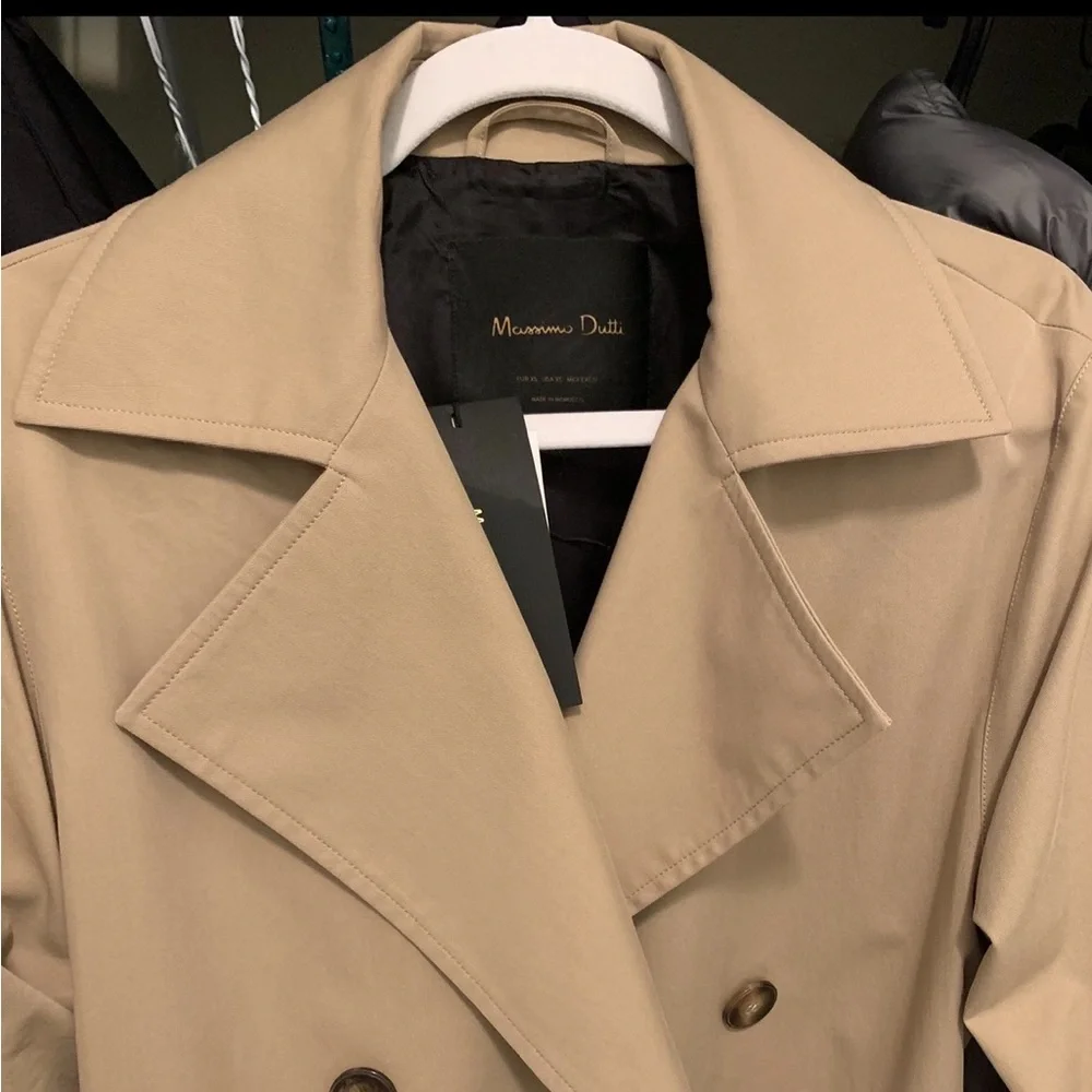 Massimo Dutti Trench Coat - Picture 7 of 8